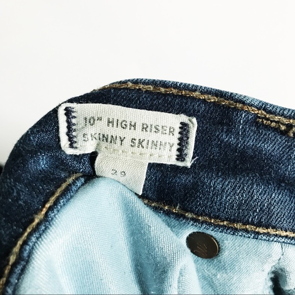 MADEWELL 10” High-Rise Skinny Jeans | Hayes Wash - Picture 6 of 8